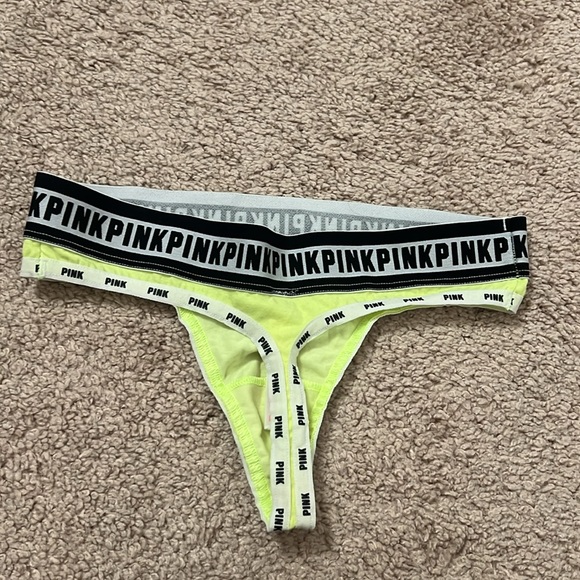 Pink Victoria secret undie thong - Picture 2 of 4